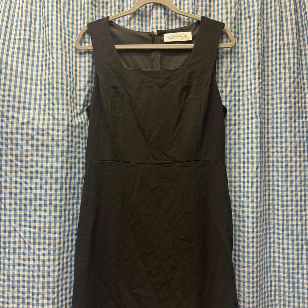 Elegant Black Sleeveless Dress